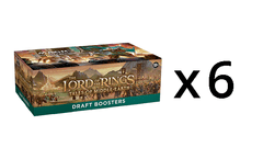 MTG LOTR Lord of the Rings: Tales of Middle-earth DRAFT Booster CASE (6 Boxes)